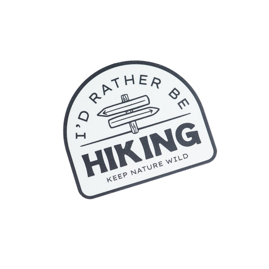 KEEP NATURE WILD - Rather be Hiking Sticker