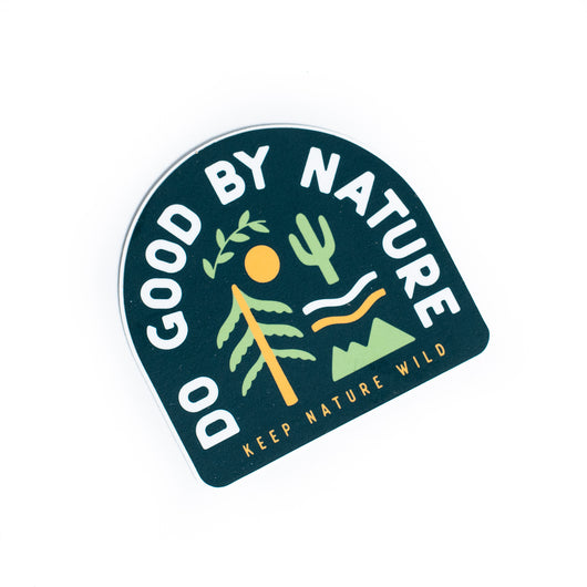 KEEP NATURE WILD - Do Good By Nature Sticker