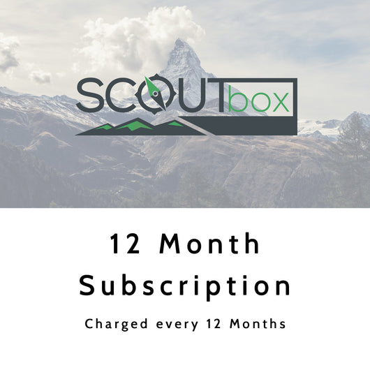 12 Month Subscription - SCOUTbox
