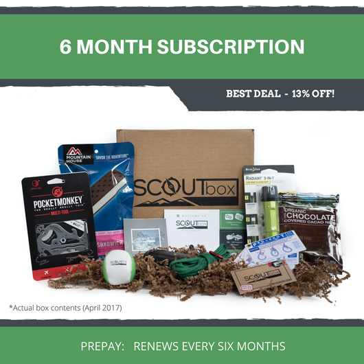 6 Month Subscription - SCOUTbox