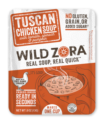 WILD ZORA - Soup Pouch, Tuscan Chicken