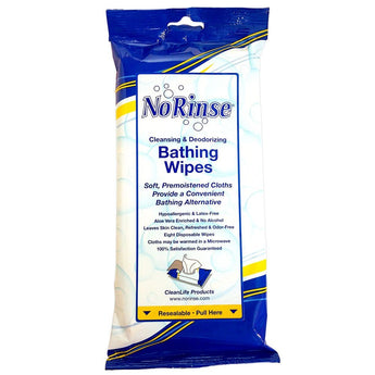 No Rinse Bathing Wipes - SCOUTbox